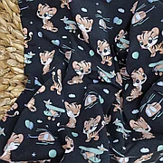 Кулирка с лайкрой печать диджитал