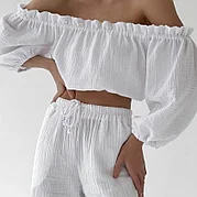 Муслин двухслойный